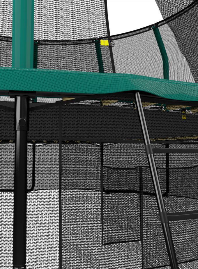 Батут UNIX Line SUPREME GAME 14 ft (green)