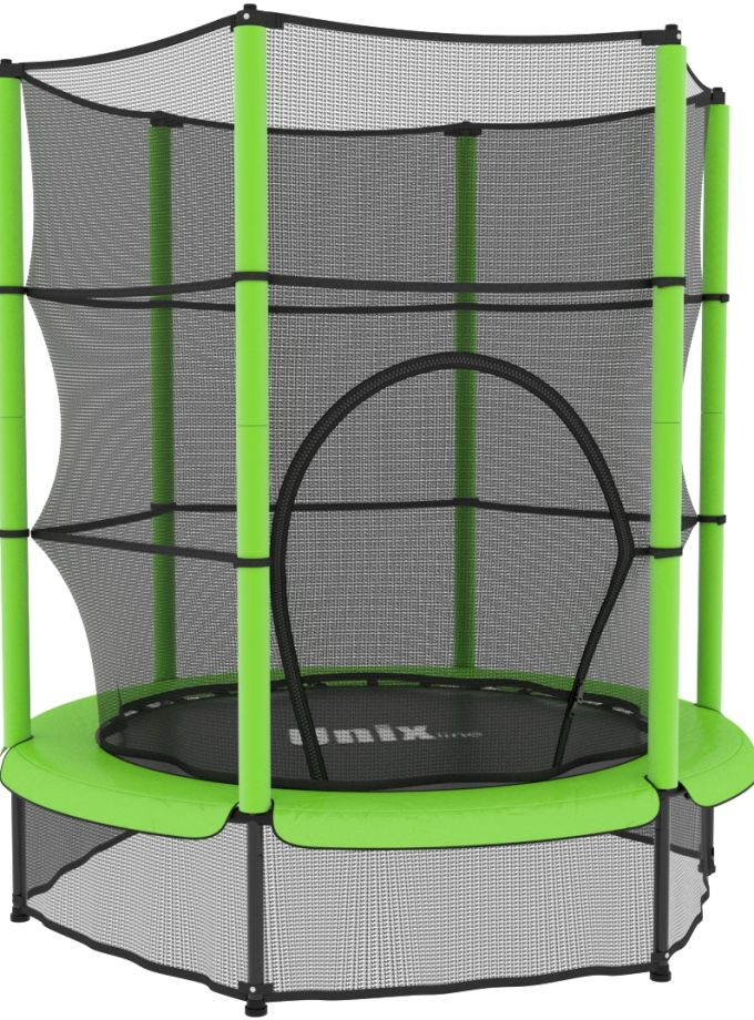 Батут UNIX Line Kids 4.6 ft Green (140 cm)