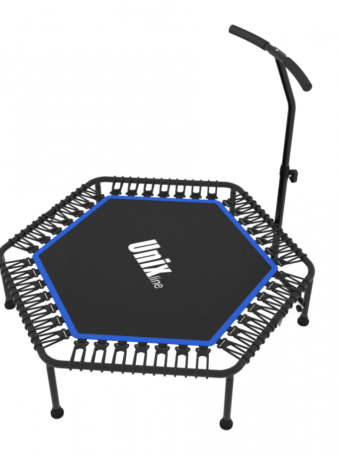 Батут UNIX Line FITNESS Blue (130 cm)