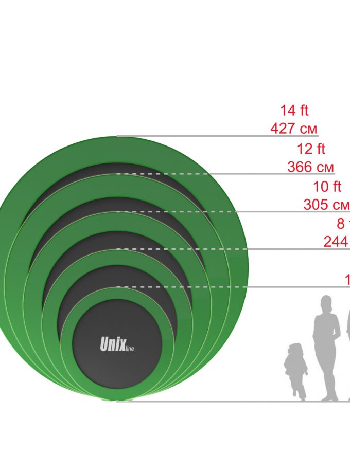 Батут UNIX Line Classic 8 ft (inside)