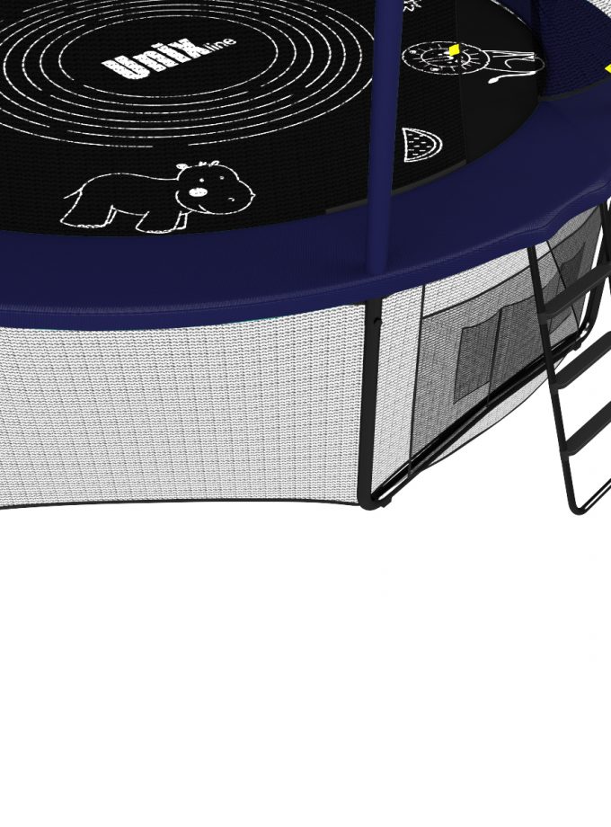 Батут UNIX Line SUPREME GAME 8 ft (blue)