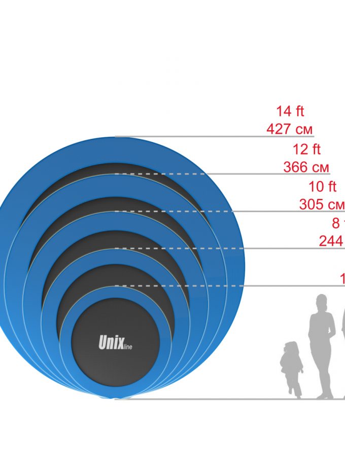 Батут UNIX Line Classic 8 ft (outside)