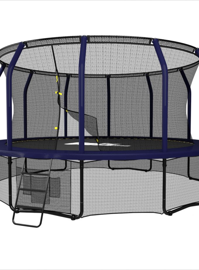 Батут UNIX Line SUPREME GAME 14 ft (blue)