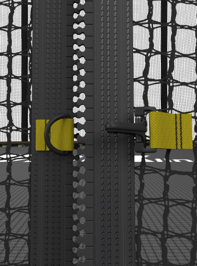 Батут UNIX Line Black&Brown 8 ft (inside)