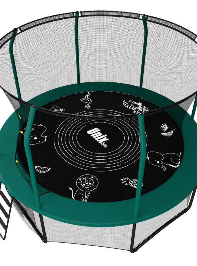 Батут UNIX Line SUPREME GAME 10 ft (green)