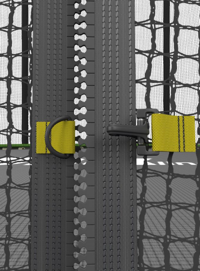 Батут UNIX Line Simple 8 ft Color (inside)