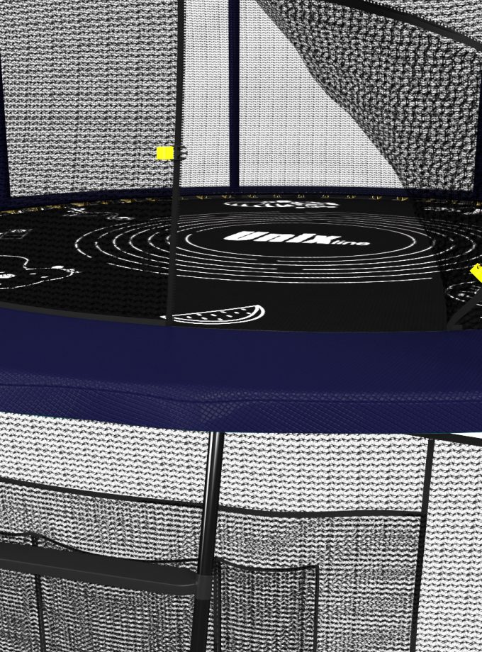 Батут UNIX Line SUPREME GAME 8 ft (blue)