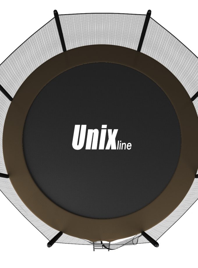 Батут UNIX Line Black&Brown 12 ft (outside)