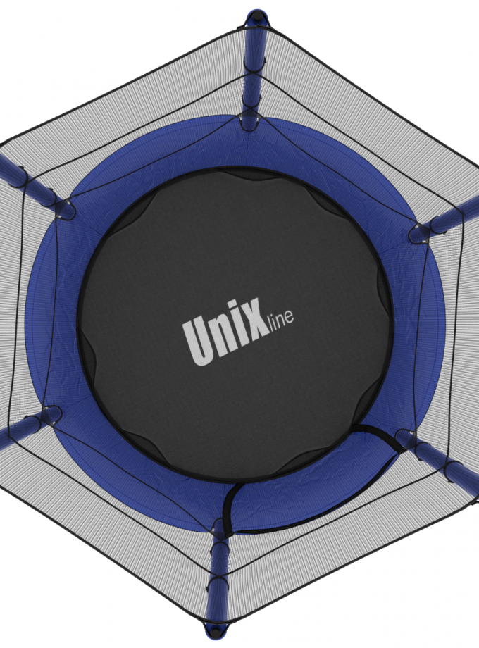 Батут UNIX Line Kids 4.6 ft Blue (140 cm)