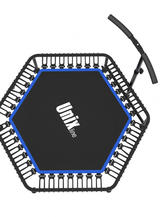 Батут UNIX Line FITNESS Blue (130 cm)