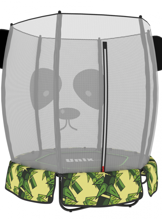 Батут для детей UNIX Line 4.6 ft PANDA (140 cm)