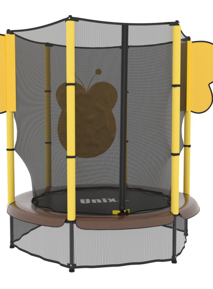 Батут для детей UNIX Line 4.6 ft BEE (140 cm)